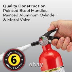 Essential Kitchen Fire Extinguishers 2 Pack with Wall Mount Brackets Included