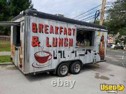Eye-Catching Turnkey 2007 8.5' x 16' Kitchen Food Trailer for Sale in New York