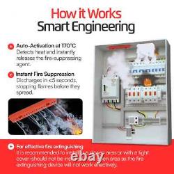 FEROSTICKER Small Automatic Fire Extinguisher for Electric Boxes (Pack of 4)