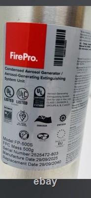 FIREPRO FP-500S aerosol condensed
