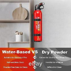 FancyLife Fire Extinguisher for Home Kitchen Car Vehicle, Non-Toxic Water-Based