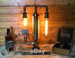 Fantastic Simplex Fire Extinguisher Lamp, Light Steampunk Edison, Copper & Brass