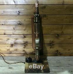 Fantastic Simplex Fire Extinguisher Lamp, Light Steampunk Edison, Copper & Brass