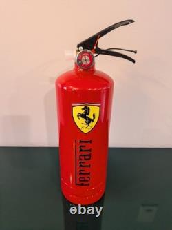Ferrari Red Empty Fire Extinguisher Decor