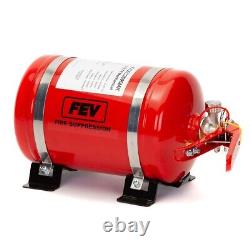 Fev Fia Race Car Fire Extinguisher Kit 3.5l Mechanical Plumbed-in Foam