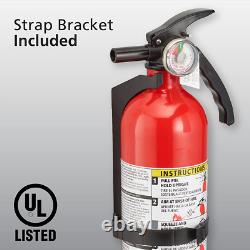 Fire Extinguisher, 1-A10-BC, Dry Chemical, Red, 6 Pack