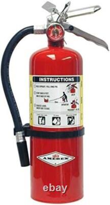 Fire Extinguisher 1 Pack 2Lb ABC Dry Chemical Portable Safety Fire Prevention