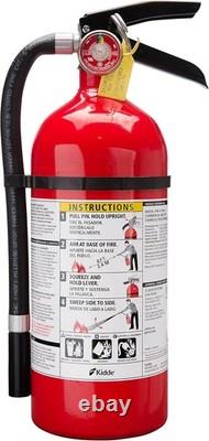 Fire Extinguisher 2A10BC Rechargeable Multi-Purpose Safety for Home Office 4 lbs