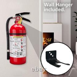 Fire Extinguisher 2A10BC Rechargeable Multi-Purpose Safety for Home Office 4 lbs