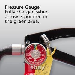 Fire Extinguisher 2A10BC Rechargeable Multi-Purpose Safety for Home Office 4 lbs