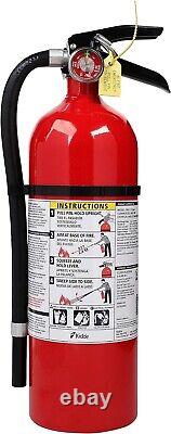 Fire Extinguisher 3-A40-BC, 9 Lbs, Refillable & Reusable, Wall Mount & Hose