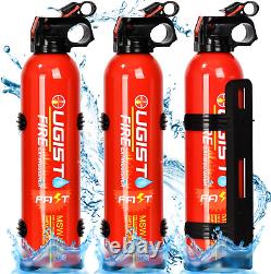 Fire Extinguisher 3 Pack with Bracket 620Ml Fire Extinguishers for the House/Ca