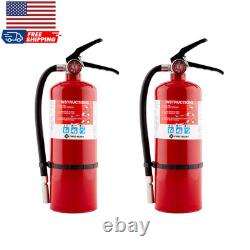 Fire Extinguisher 5 lb. 2-Pack, Home, Rechargeable, 2-A10-BC, First Alert NEW