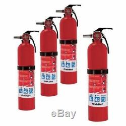 Fire Extinguisher ABC 10 LBS Set 4 Pack Electrical Flammable Liquid First Alert
