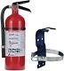 Fire Extinguisher Bundle with 5 lb. Mounting Bracket 2A10-BC Rated Home Auto