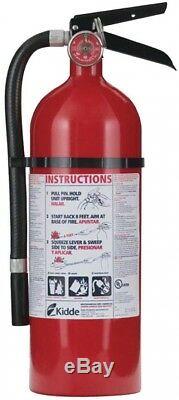 Fire Extinguisher Bundle with 5 lb. Mounting Bracket 2A10-BC Rated Home Auto