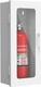Fire Extinguisher Cabinet 10 lb Wall Mount Steel Safety Storage White