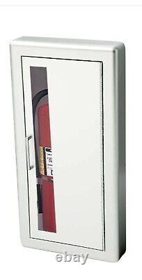 Fire Extinguisher Cabinet C1017V10 AMBSADR VDP WithHANDLE CR Semi-recessed