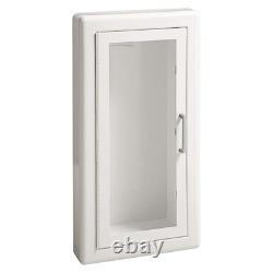 Fire Extinguisher Cabinet Made in USA 1017F10 Full Glass Door Semi-Re