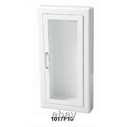 Fire Extinguisher Cabinet Made in USA 1017F10 Full Glass Door Semi-Re
