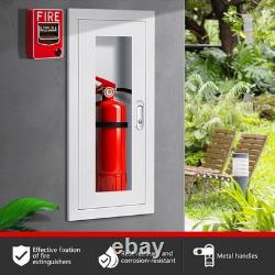 Fire Extinguisher Cabinet, Semi Recessed, 25 In Height for 5-15lbs Exteinguisher