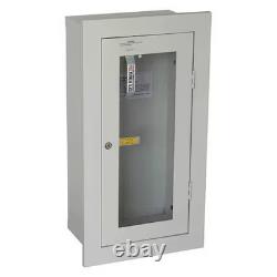 Fire Extinguisher Cabinet, Semi Recessed, 28 In Height, 20 Lb, 35Gx47
