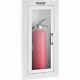 Fire-Extinguisher Cabinet, Semi-Recessed, Fits 2-6.5 Lbs. Extinguisher