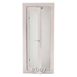 Fire Extinguisher Cabinet Semi Recessed Steel 10 lb Wall Mount Indoor Box