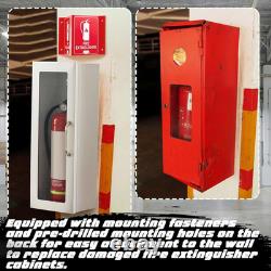 Fire Extinguisher Cabinet Wall & Surface Mount and Fire Extinguisher Projecting