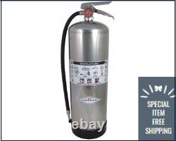 Fire Extinguisher Capacity Water 2.5 gal Operating Pressure 100 psi FreeShipping