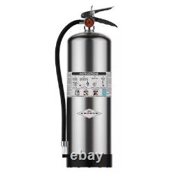 Fire Extinguisher, Class A, Agent Water, UL Rating 2A, Rechargeable, 2.5