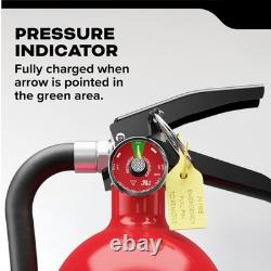 Fire Extinguisher Commercial Grade 3A40BC Rechargeable Kidde