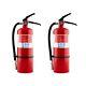 Fire Extinguisher Ext Abc Home Boat Commercial 5lb First Alert Brackets 2pk New