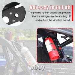 Fire Extinguisher Mount Holder Bracket Adjustable For ATV UTV Jeep Polaris RZR