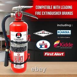Fire Extinguisher Mounting Bracket Heavy Duty Fire Extinguisher, NEW