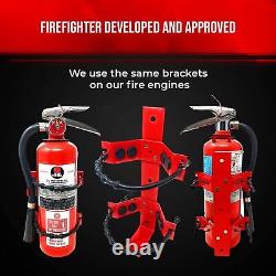 Fire Extinguisher Mounting Bracket Heavy Duty Fire Extinguisher, NEW