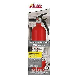 Fire Extinguisher Multi Use Home Office Shop Emergency 1-A10-BC Kidde 6 Pack