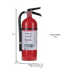 Fire Extinguisher PRO 210 2A10BC Liquids Electrical Fires Emergency Home NEW