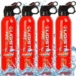 Fire Extinguisher Portable 620ml 4 Count, Can Prevent Re-ignition, Best Suitable