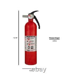 Fire Extinguisher W Mount Bracket Kidde Full Home Multi Use Protection 1-A10-BC