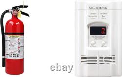 Fire Extinguisher for Commercial Use, 3-A40-BC, 9 Lbs, Refillable & Reusable