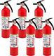 Fire Extinguisher for Home, 1-A10-BC, Dry Chemical Extinguisher, Red, Mounting