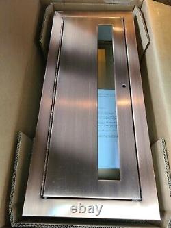 Fire extinguisher cabinet decorative bronze finish potter roemer 7000 series