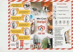 FirePro 2.5 Gal Extinguisher Powered by ColdFire- Making the World a Safer Place