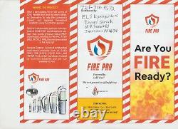 FirePro 2.5 Gal Extinguisher Powered by ColdFire- Making the World a Safer Place