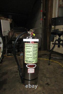 FirePro 2.5 Gal Extinguisher Powered by ColdFire- Making the World a Safer Place