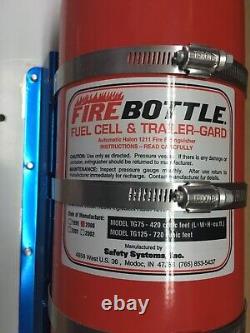 Firebottle NOS Portable 10 Lb Halon Trailer Guard Fuel Cell Fire Extinguisher