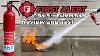 First Alert 2 5lb Abc Fire Extinguisher Review And Test