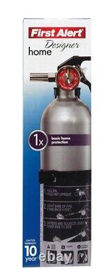 First Alert DHOME1 Designer Home ABC Rechargeable Fire Extinguisher (Pack of 4)