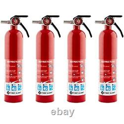 First Alert FE1A10GR195 ABC Home Fire Extinguisher, Rated 1-A10-BC, Model# HOM